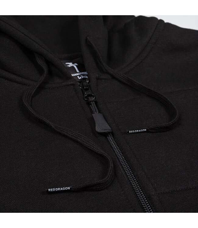 RDS MENS DECENZO ZIP HOODIE BLACK
