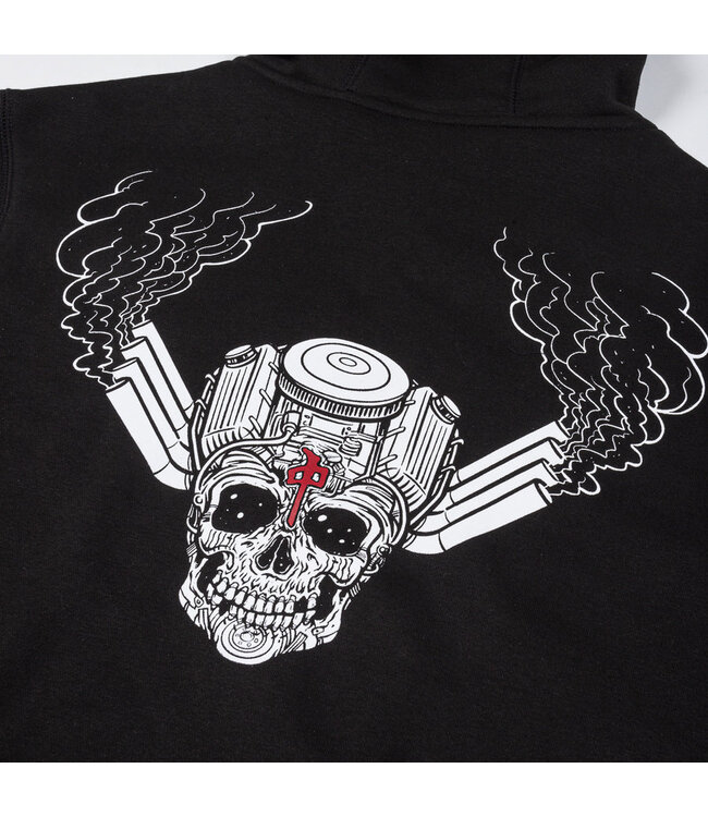 RDS MENS DECENZO ZIP HOODIE BLACK