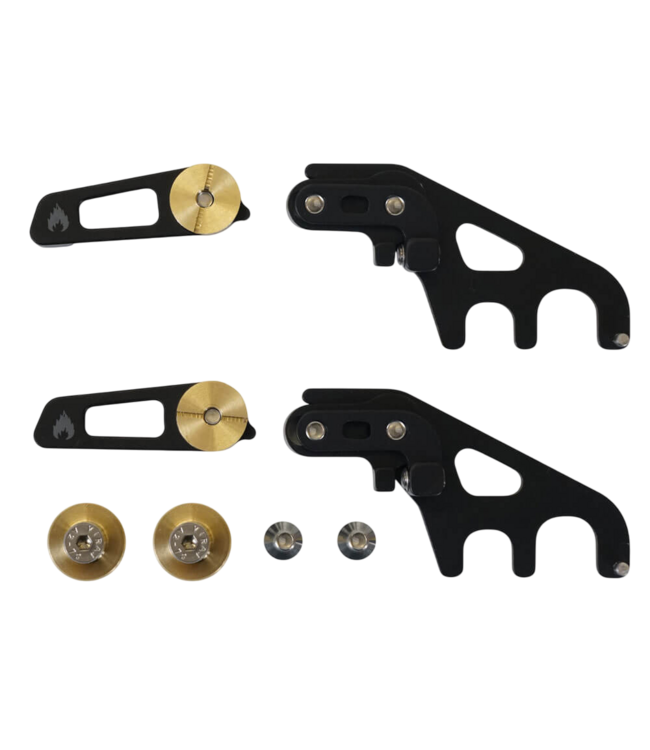 SPARK CROSSBAR CLIPS THROUGH-MOUNT BLACK