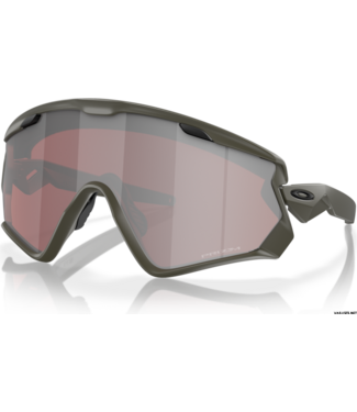 OAKLEY OAKLEY WIND JACKET 2.0 SUNGLASSES MATTE OLIVE w/ PRIZM SNOW BLACK