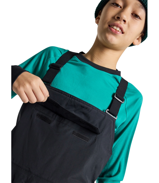 BURTON KIDS SKYLAR 2L BIB PANTS TRUE BLACK 2025