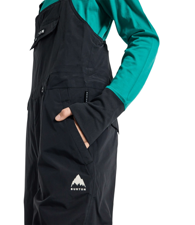 BURTON KIDS SKYLAR 2L BIB PANTS TRUE BLACK 2025