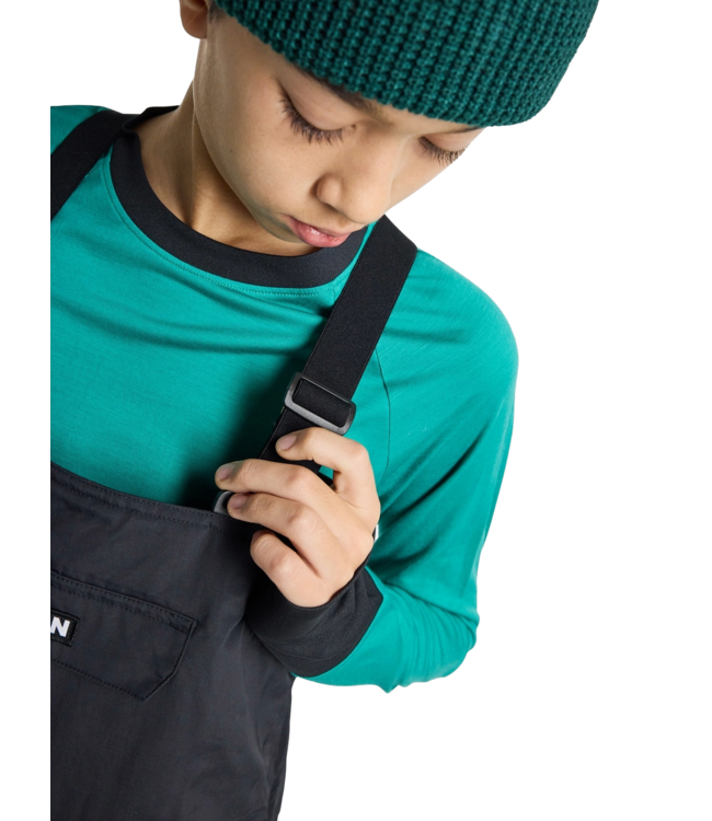BURTON KIDS SKYLAR 2L BIB PANTS TRUE BLACK 2025