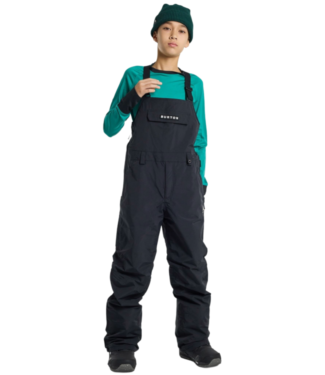 BURTON KIDS SKYLAR 2L BIB PANTS TRUE BLACK 2025