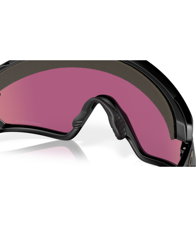 OAKLEY WIND JACKET 2.0 SUNGLASSES MATTE BLACK w/ PRIZM ROAD JADE