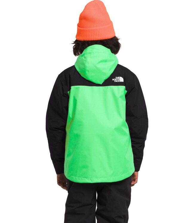 THE NORTH FACE BOYS FREEDOM TRICLIMATE SNOW JACKET CHLOROPHYLL GREEN/TNF BLACK 2024