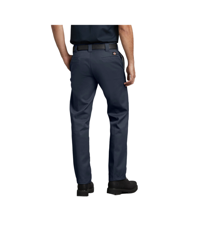 DICKIES MENS SLIM STRAIGHT WORK PANT DARK NAVY 36