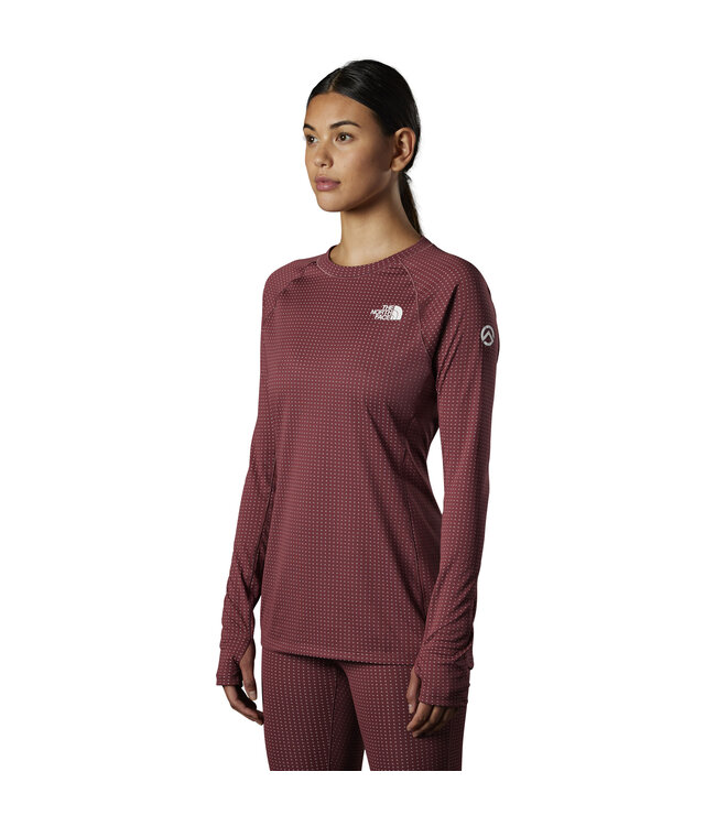 THE NORTH FACE WOMENS SUMMIT SERIES PRO 120 CREW WILD GINGER/LAVENDER FOG 2023