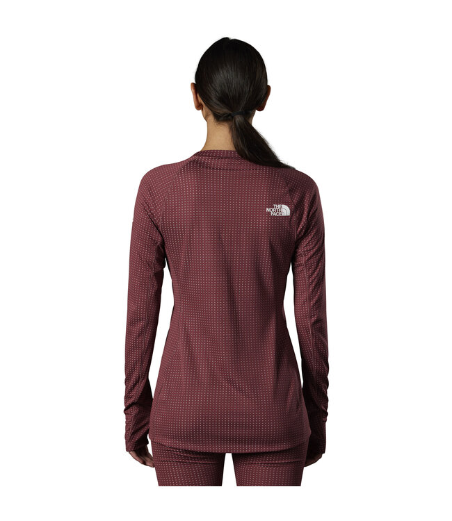 THE NORTH FACE WOMENS SUMMIT SERIES PRO 120 CREW WILD GINGER/LAVENDER FOG 2023