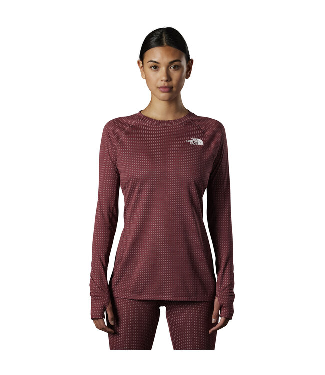 THE NORTH FACE WOMENS SUMMIT SERIES PRO 120 CREW WILD GINGER/LAVENDER FOG 2023