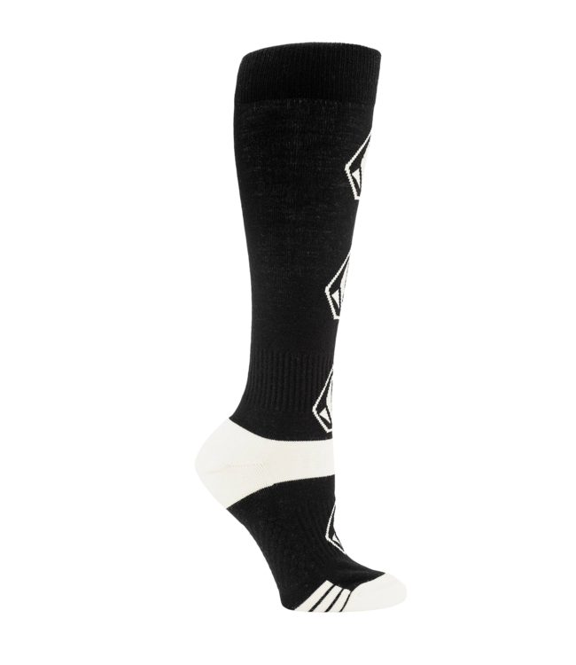 VOLCOM WOMENS SHERWOOD SOCK BLACK 2023