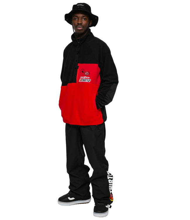 THIRTY-TWO ZEB CORSSOVER ANORAK BLACK/RED 2022