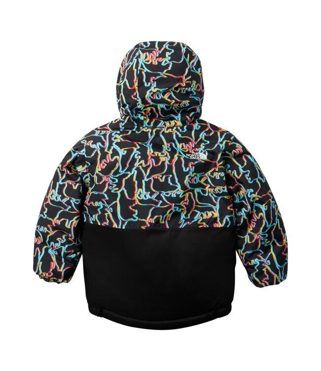 THE NORTH FACE TODDLER SNOWQUEST INSULATED JACKET TNF BLACK ANIMAL CAMO PRINT 2022