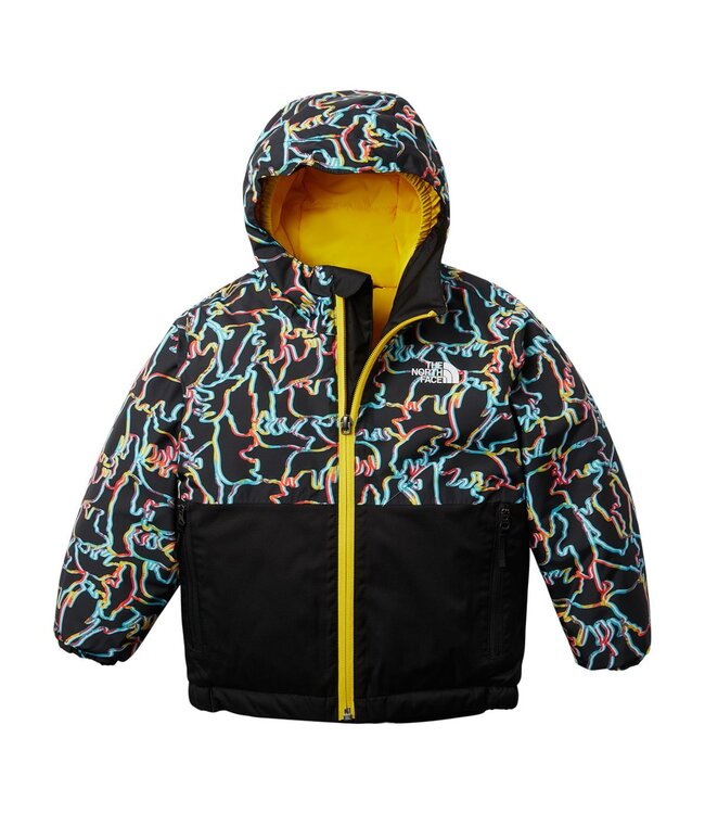 THE NORTH FACE TODDLER SNOWQUEST INSULATED JACKET TNF BLACK ANIMAL CAMO PRINT 2022