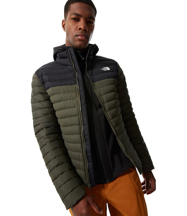 THE NORTH FACE MEN'S STRETCH DOWN JACKET NEW TAUPE GREEN/TNF BLACK 2022