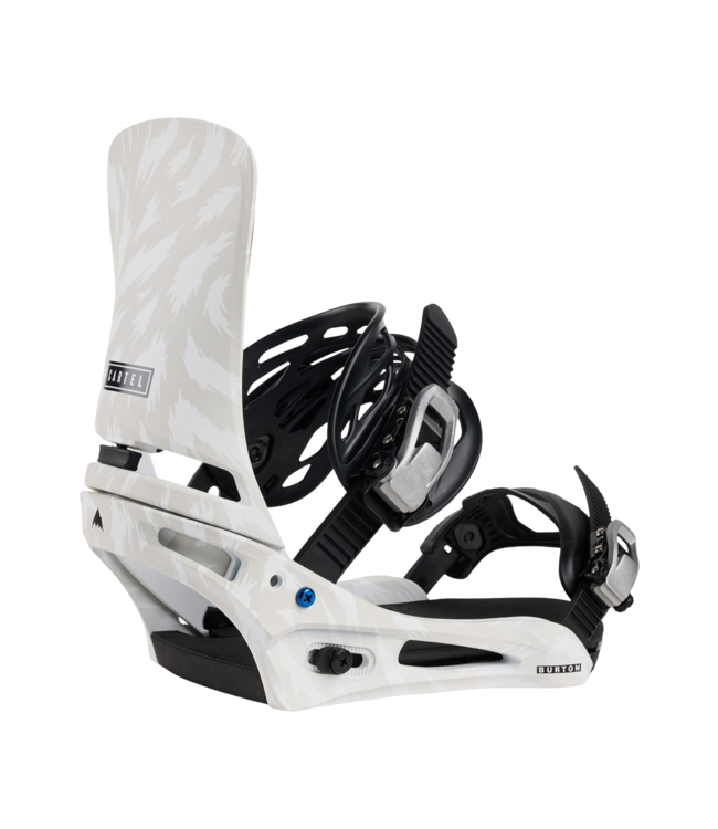 BURTON CARTEL RE:FLEX SNOWBOARD BINDINGS GRAY/WHITE 2025