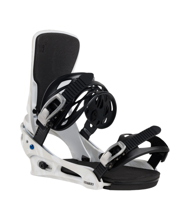 BURTON CARTEL RE:FLEX SNOWBOARD BINDINGS GRAY/WHITE 2025