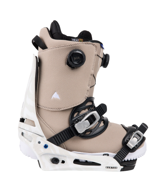 BURTON CARTEL RE:FLEX SNOWBOARD BINDINGS GRAY/WHITE 2025