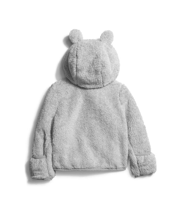 THE NORTH FACE BABY BEAR FULL ZIP HOODIE MEDIUM GREY HEATHER 2024