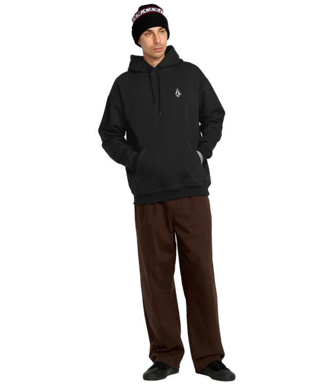 VOLCOM MENS SKIDDER PO HOODIE BLACK
