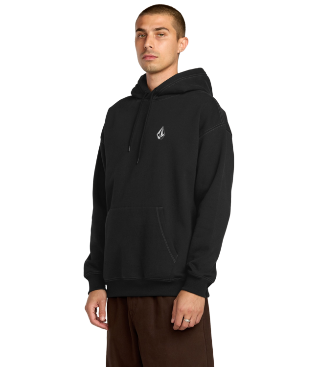 VOLCOM MENS SKIDDER PO HOODIE BLACK