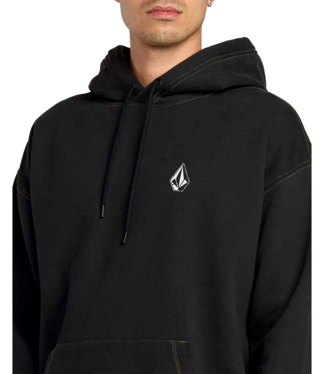 VOLCOM MENS SKIDDER PO HOODIE BLACK