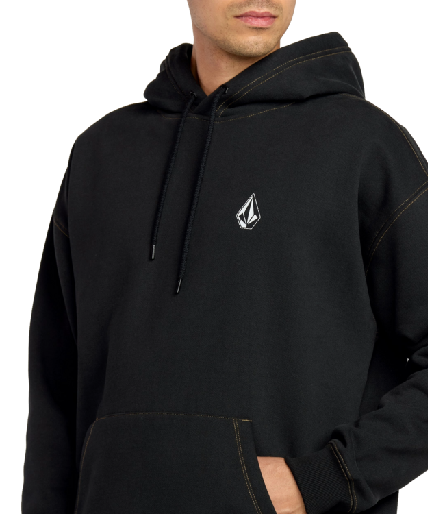 VOLCOM MENS SKIDDER PO HOODIE BLACK