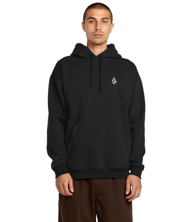 VOLCOM MENS SKIDDER PO HOODIE BLACK