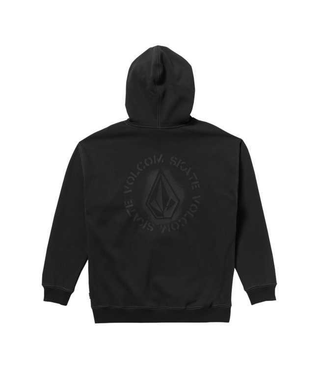 VOLCOM MENS SKIDDER PO HOODIE BLACK