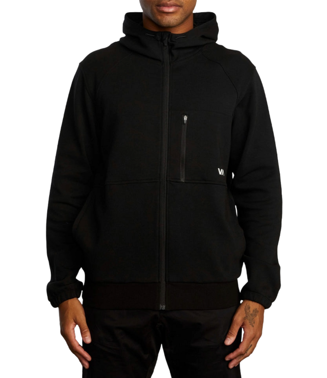 RVCA MENS VA ESSENTIAL MICRO FLEECE BLACK