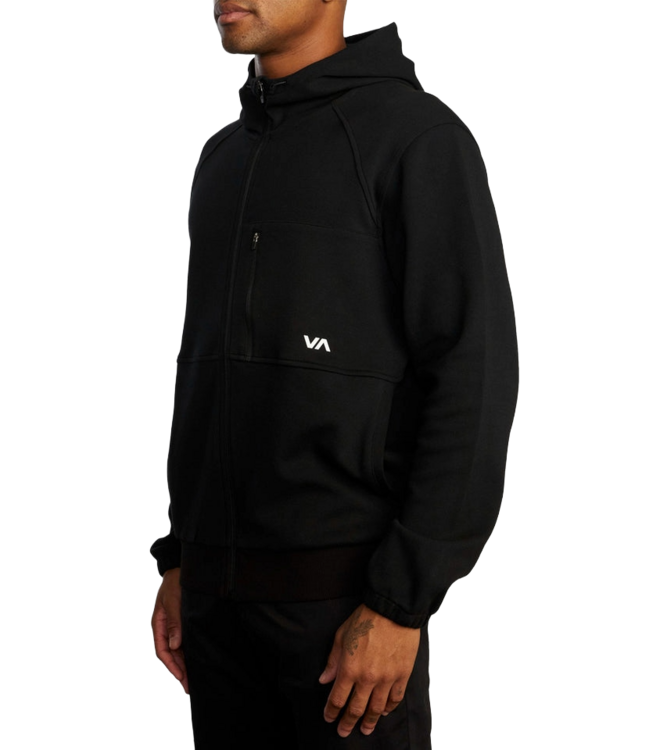 RVCA MENS VA ESSENTIAL MICRO FLEECE BLACK