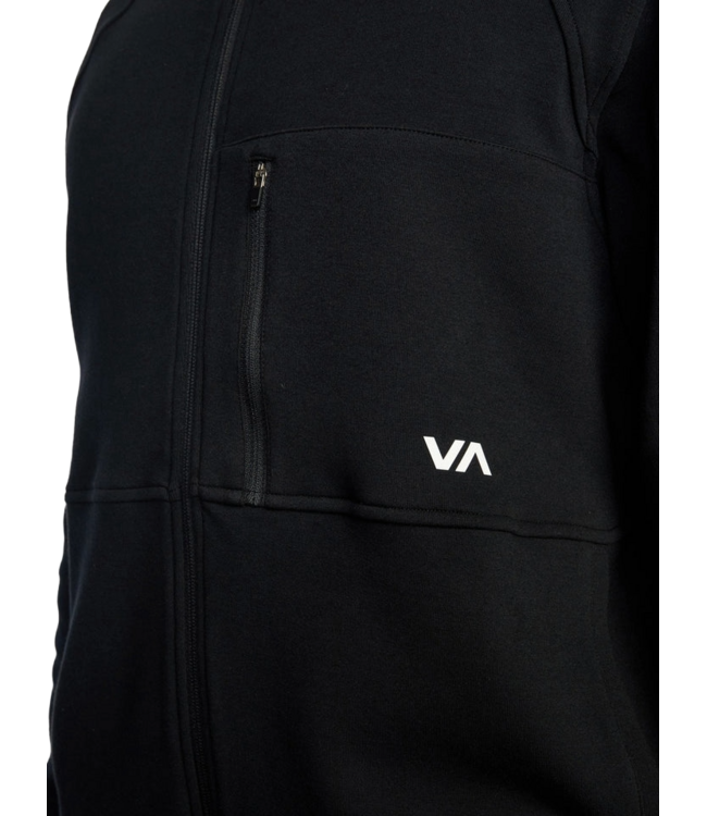 RVCA MENS VA ESSENTIAL MICRO FLEECE BLACK