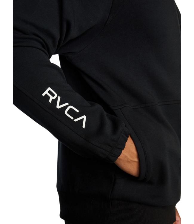 RVCA MENS VA ESSENTIAL MICRO FLEECE BLACK