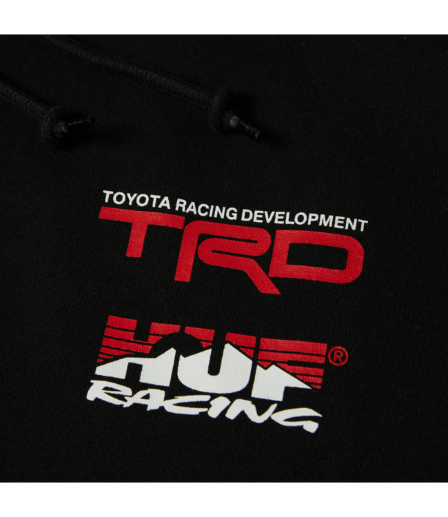 HUF MENS TEAM 4X4 HOODIE BLACK