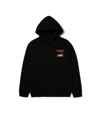 HUF MENS TEAM 4X4 HOODIE BLACK