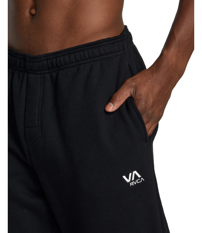 RVCA MENS VA ESSENTIAL MICRO FLEECE PANTS BLACK