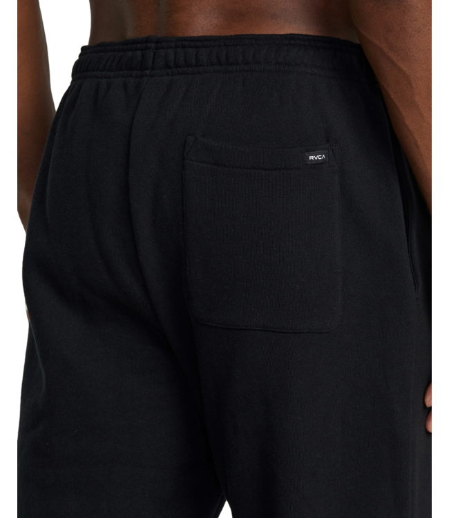 RVCA MENS VA ESSENTIAL MICRO FLEECE PANTS BLACK