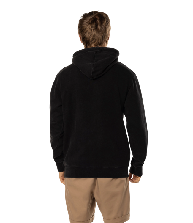 TEAMLTD MENS LOGO PALM HOODIE VINTAGE BLACK