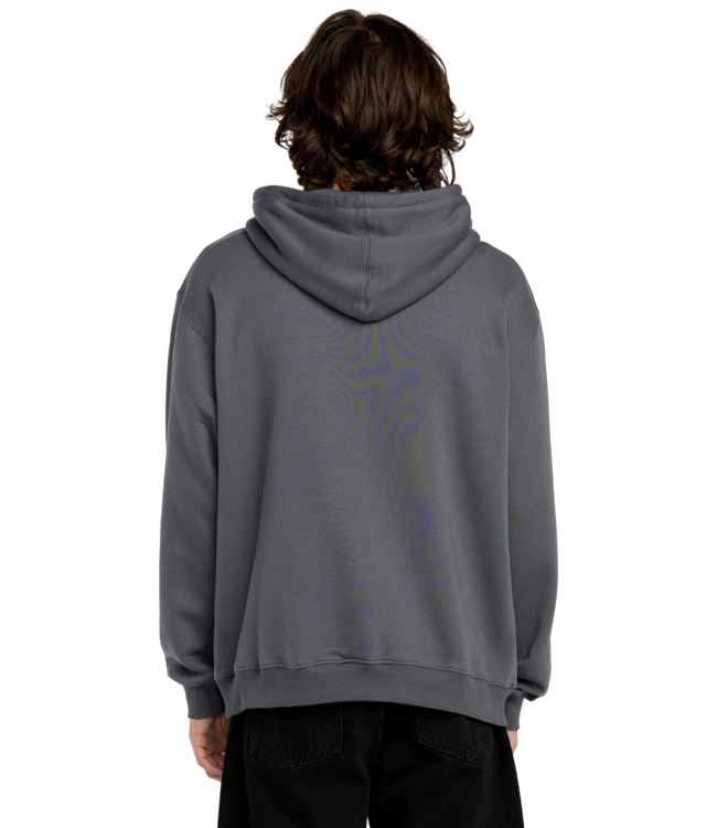 VOLCOM MENS SINGLE STONE PW PO HOODIE (ASB) ASHPHALT BLACK