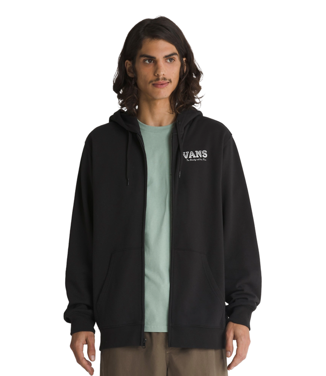 VANS MENS ROSETTE ZIP HOODIE