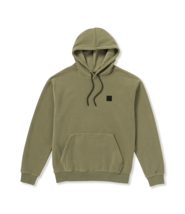 VOLCOM MENS SECOND TRIP PO HOODIE THYME GREEN