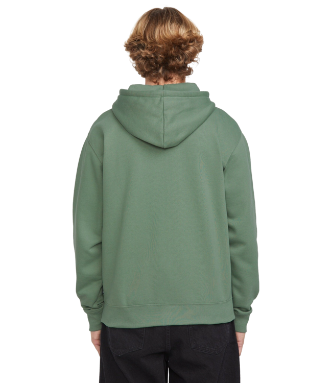 VOLCOM MENS CALMSTONE ZIP HOODIE LIGHT OLIVE