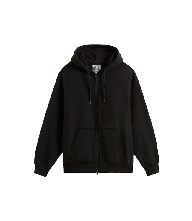 VANS MENS SKATE ATIBA HAZE ZIP HOODIE BLACK