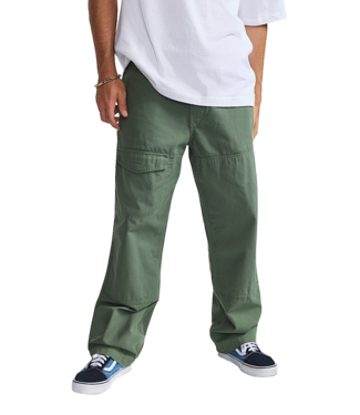 VANS VANS MENS SKATE LOOSE ATIBA HAZE CARGO PANTS (EN6) PINE FOREST