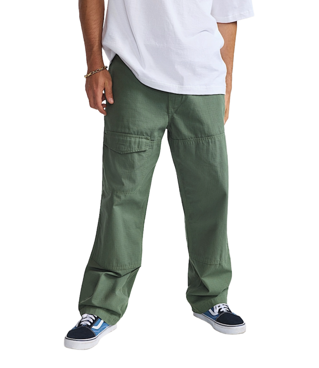 VANS MENS SKATE LOOSE ATIBA HAZE CARGO PANTS (EN6) PINE FOREST