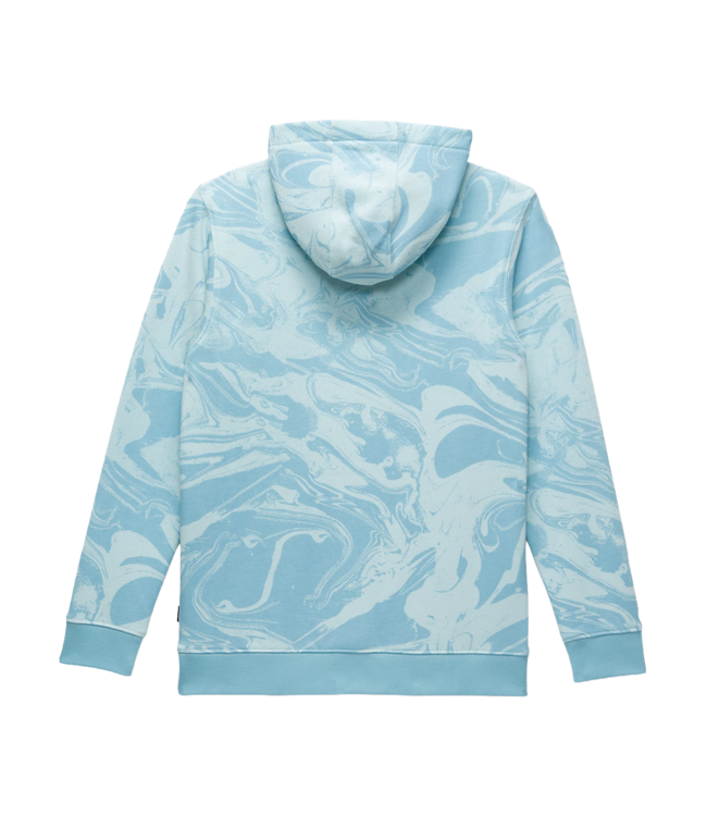 VANS KIDS MARBLE PULLOVER HOODIE BLUE GLOW