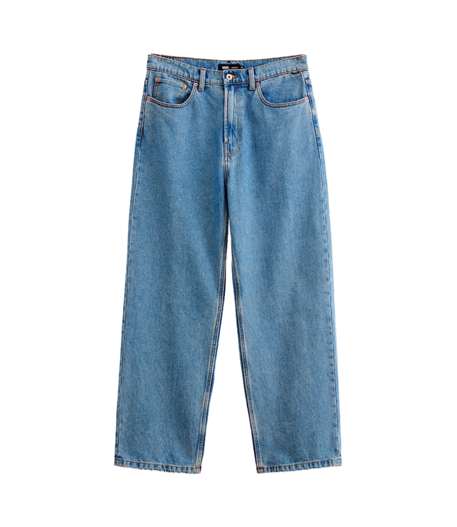 VANS MENS CHECK 5 BAGGY DENIM PANTS (CDX) STONEWASH/BLUE