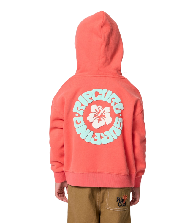 RIP CURL LITTLE GIRLS LUXE SURF PULLOVER HOODIE 3156