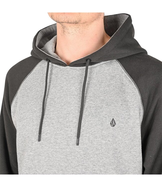 VOLCOM MENS HOMAK PULLOVER HOODIE STEALTH