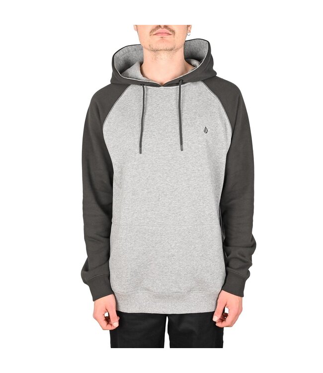 VOLCOM MENS HOMAK PULLOVER HOODIE STEALTH